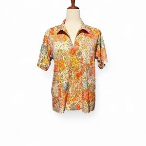 Floral Short Sleeve Shirt